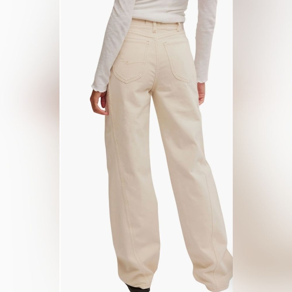 We The Free Aster Seamed Relaxed Straight Leg Jeans Size 29 - Picture 7 of 14